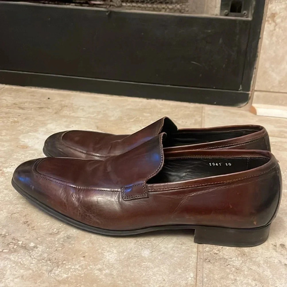 To Boot Adam Derrick leather brown dress shoes size 10 - Picture 6 of 9